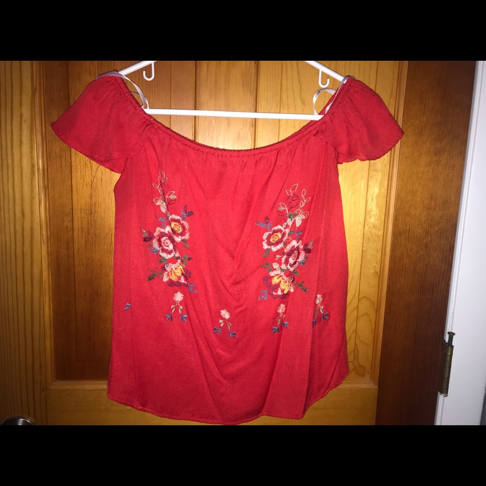 Flower fashion top